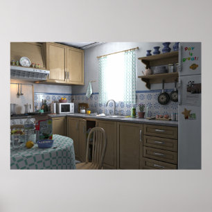 The Kitchen Poster