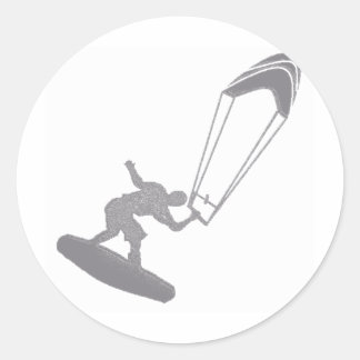 The Kite Toned Classic Round Sticker