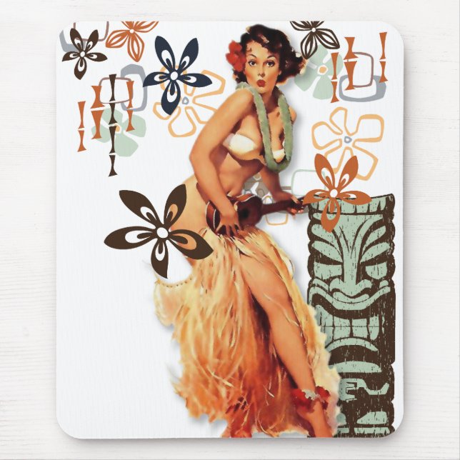 The Kitsch Bitsch : Aloha Oops! Mouse Pad (Front)
