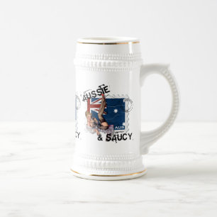 The Kitsch Bitsch : Aussie & Saucy Pin-Up Beer Stein