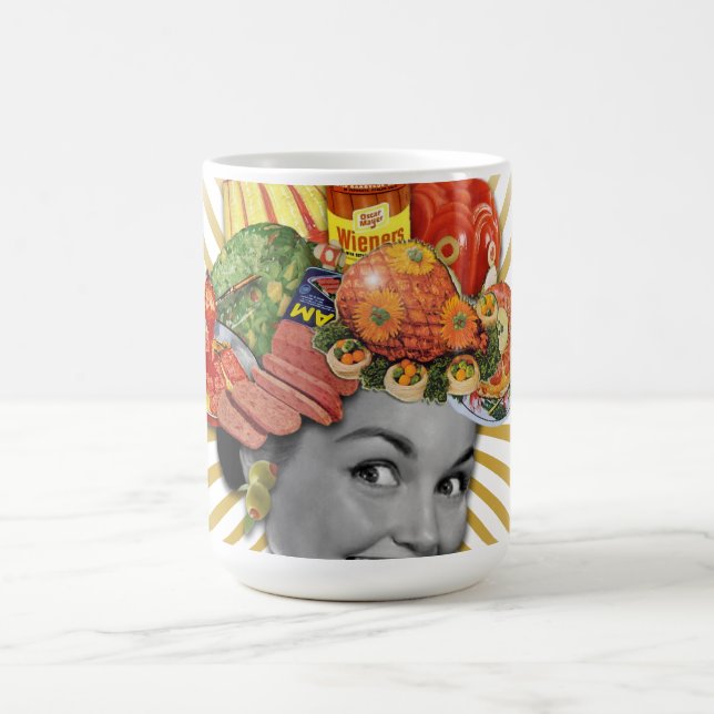 The Kitsch Bitsch © : Famously Festooned! Coffee Mug (Center)