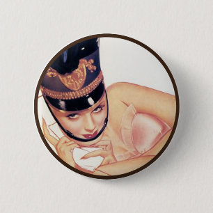 The Kitsch BItsch : Pin-Up Portraits 2 Inch Round Button