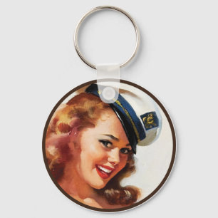 The Kitsch BItsch : Pin-Up Portraits Keychain