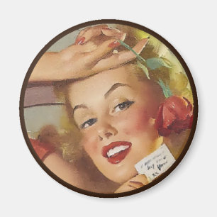 The Kitsch BItsch : Pin-Up Portraits Magnet