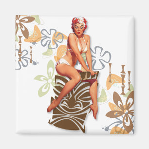 The Kitsch Bitsch : The Tiki Goddess Magnet
