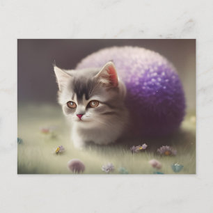 The Kitten Bush Postcard