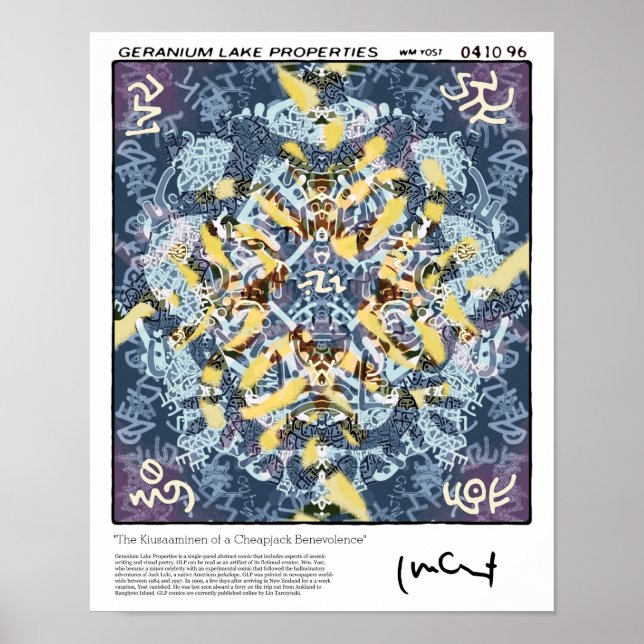 The Kiusaaminen of a Cheapjack Benevolence Poster (Front)