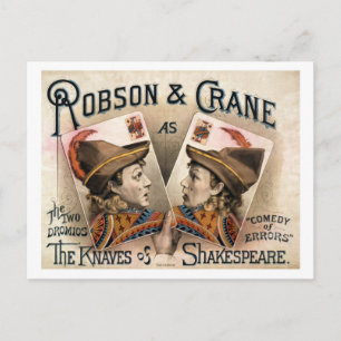 The Knaves of Shakespeare Postcard