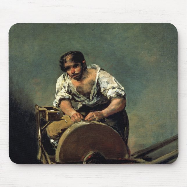 The Knife-Grinder, c.1808-12 Mouse Pad (Front)