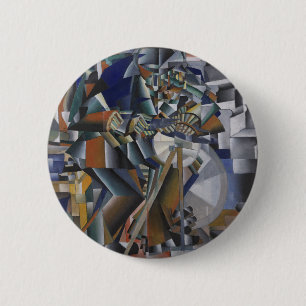 The Knife Grinder or Principle of Glittering 2 Inch Round Button
