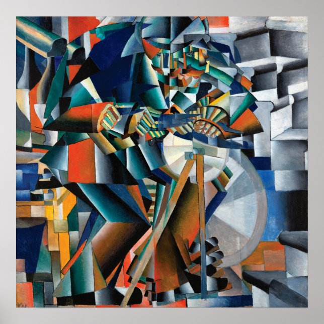 The Knife Grinder (Principle of Glittering) Poster (Front)