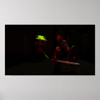 The Knight and the Dragon Poster