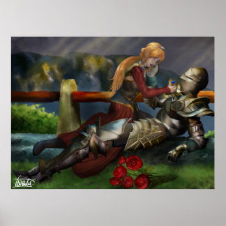 The Knight and The Princess Poster