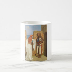 The Knight's Shadow (by Edmund Blair Leighton) Coffee Mug
