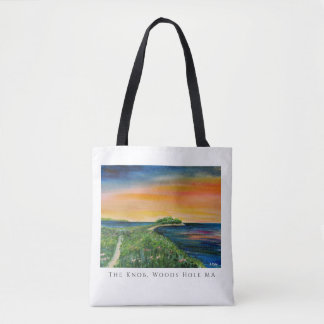 The Knob, Woods Hole MA Tote Bag