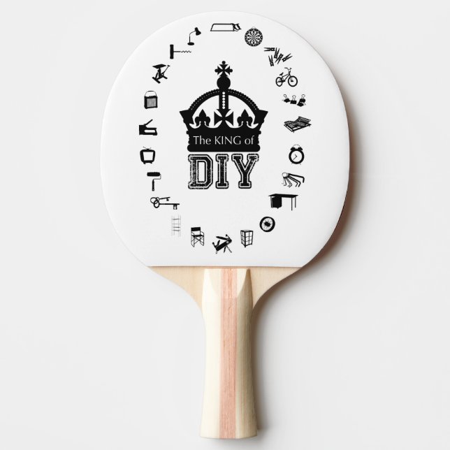 The Kong of DIY Ping Pong Paddle (Front)