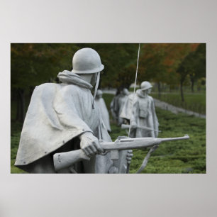 The Korean War Veterans Memorial Poster