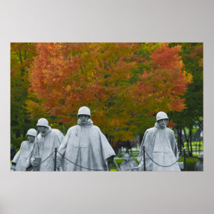 The Korean War Veterans Memorial Poster