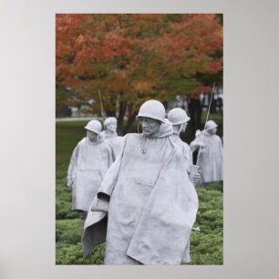 The Korean War Veterans Memorial Poster