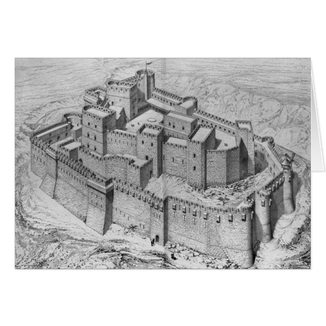 The Krak des Chevaliers, reconstruction (Front Horizontal)