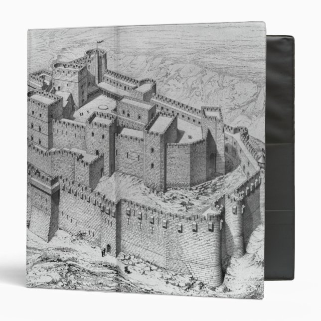 The Krak des Chevaliers, reconstruction Binder (Front/Inside)
