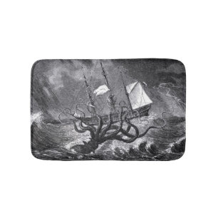 The Kraken Bath Mat