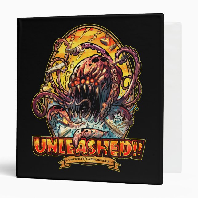 The Kraken is Unleashed!! Binder (Front/Inside)