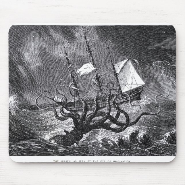 The Kraken Mouse Pad (Front)