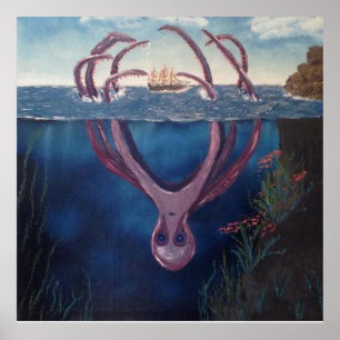 The Kraken Poster