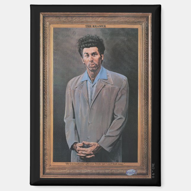 The Kramer Portrait Magnet (Front)