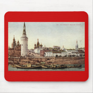 The Kremlin, Moscow, Russia 1915 Vintage Mouse Pad