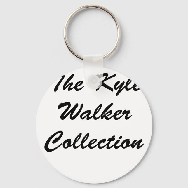 The Kyle Walker Collection Keychain (Front)