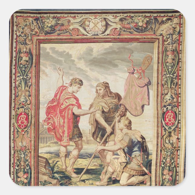 The Labarum, before 1663 Square Sticker (Front)
