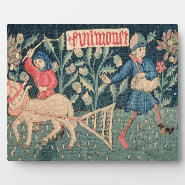 The Labors of the Months, Alsace (tapestry)		Vict Plaque (Front)