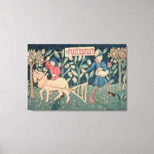 The Labours of the Months, Alsace (tapestry)		Vict Canvas Print