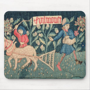 The Labours of the Months, Alsace (tapestry)		Vict Mouse Pad