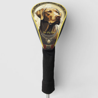 The Labrador Retriever Dog 001 - Natalia Mucha Golf Head Cover