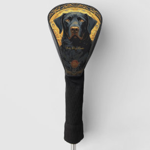 The Labrador Retriever Dog 002 - Natalia Mucha Golf Head Cover