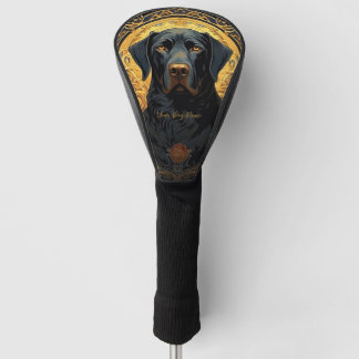 The Labrador Retriever Dog 002 - Natalia Mucha Golf Head Cover