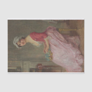 The Lace Maker by Charles-Amable Lenoir Tissue Paper