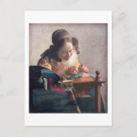 The Lacemaker, Johannes Vermeer, 1669-1670