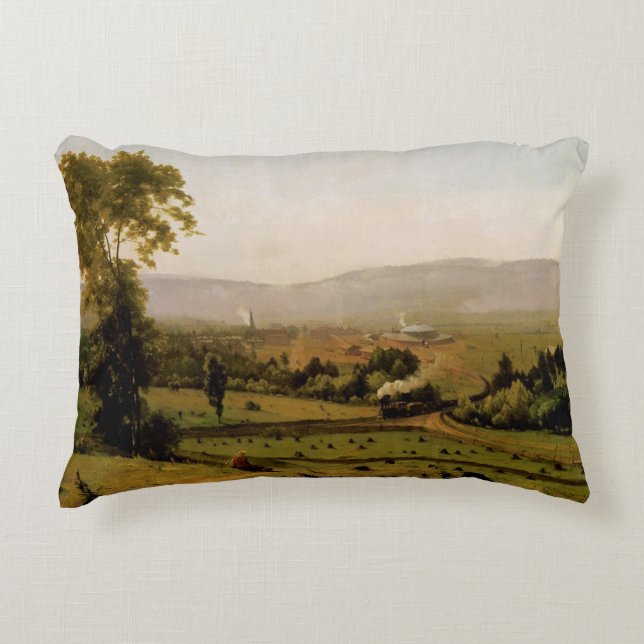 The Lackawanna Valley Accent Pillow (Front)