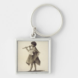 The Lad Taiyota, Native of Otaheite, in the Dress Keychain