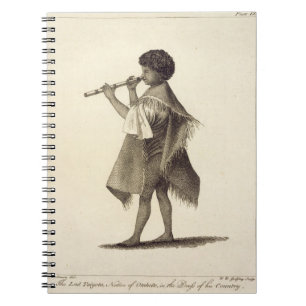The Lad Taiyota, Native of Otaheite, in the Dress Notebook