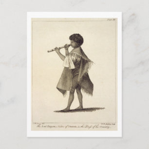 The Lad Taiyota, Native of Otaheite, in the Dress Postcard