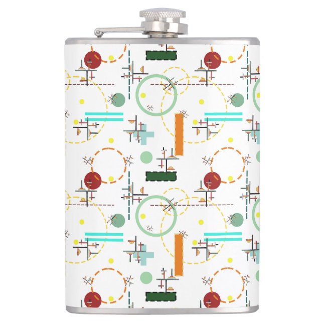 The Ladder Hip Flask (Front)