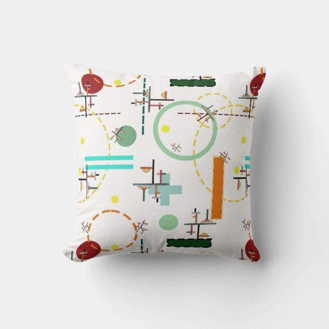 The Ladder Throw Pillow (Front)
