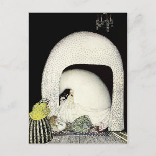 The Lad's Wig Was Removed While He Slept Postcard