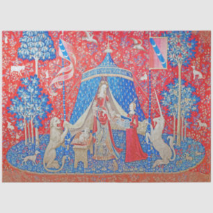 The Lady and the Unicorn / A Mon Seul Desir Tissue Paper