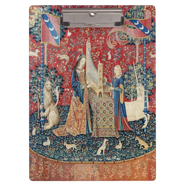 The Lady and the Unicorn, Hearing Clipboard (Front)